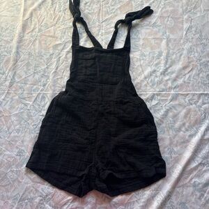 SO Charcoal Sleeveless Romper